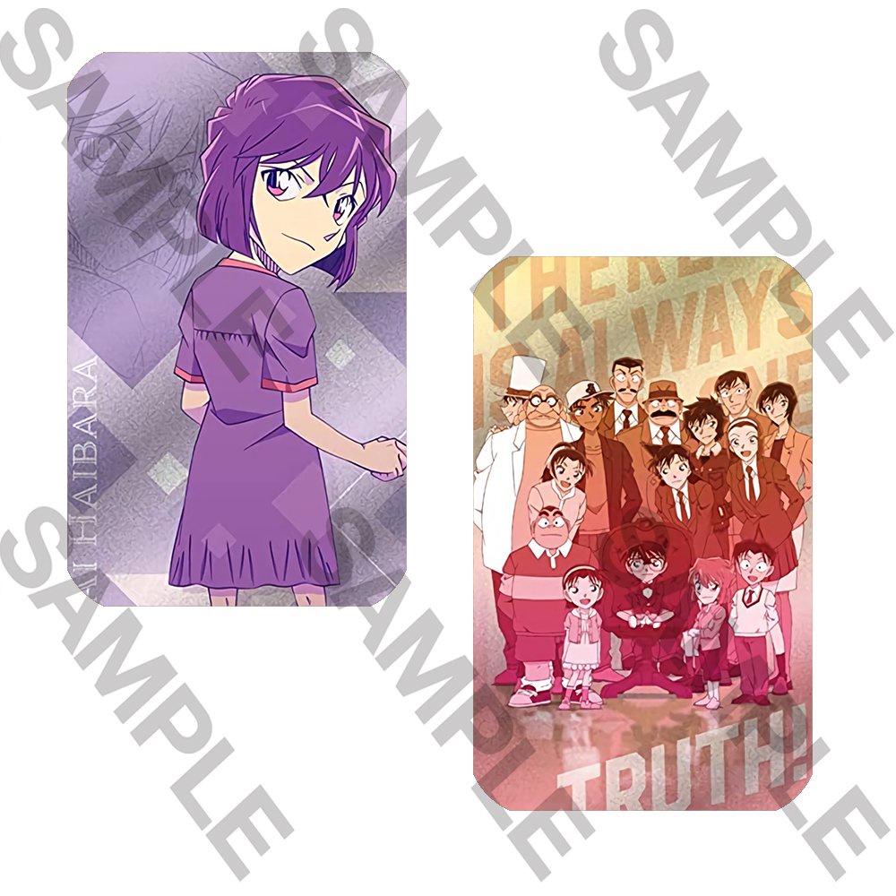 Ảnh card bo góc in hình THÁM TỬ LỪNG DANH CONAN Detective Conan ver BĂNG ĐẢNG thẻ bo viền 5*8cm anime chibi 1 tấm