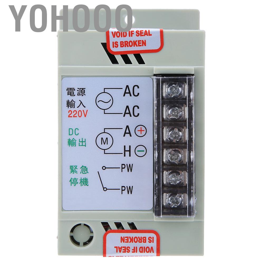 Yohooo Motor Speed Control Controller Mini Permanent Magnetic DC Governor DC-51 220V Input