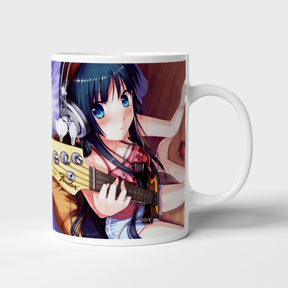 Cốc uống nước Anime, ly in hình K ON - Mẫu 1. Nhận in theo yêu cầu
