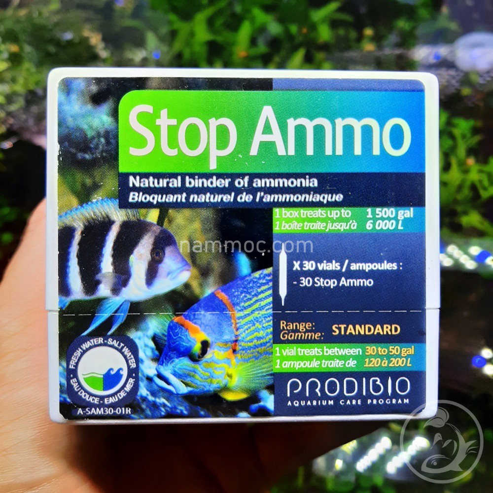 PRODIBIO - Bio Trace + Bio Digest + Stop Ammo | Vi Sinh Cao Cấp Cho Bể Cá Cảnh - Thuỷ Sinh - Tép Cảnh