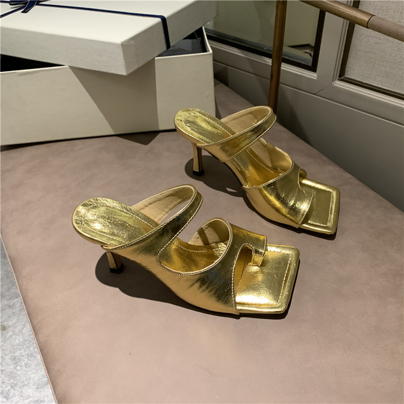 Dép xỏ ngón thời trang mùa Hè 2021 phong cách Âu Mỹ