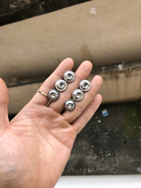 Ốc inox  đầu dù lớn proti - 6li1  - 6li15  -6li2