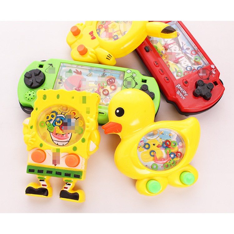 Máy Chơi Game Bắn Vòng Nước Cầm Tay Cho Bé Chơi Giải Trí Và Tập Tính Kiên Nhẫn
