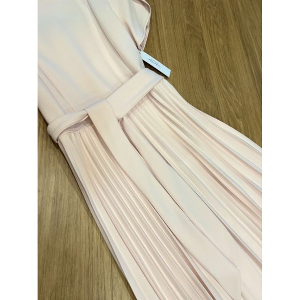 Đầm dập ly CAIVIN KLElN PLEATED MIDI DRESS