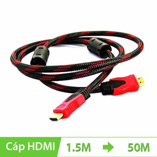 Dây hdmi tròn 1,5m bọc lưới -dc242