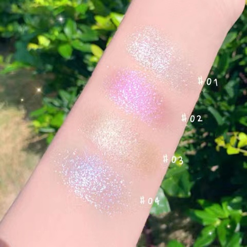 Phấn bắt sáng dạng gel màu kim cương lấp lánh ba chiều tự nhiên