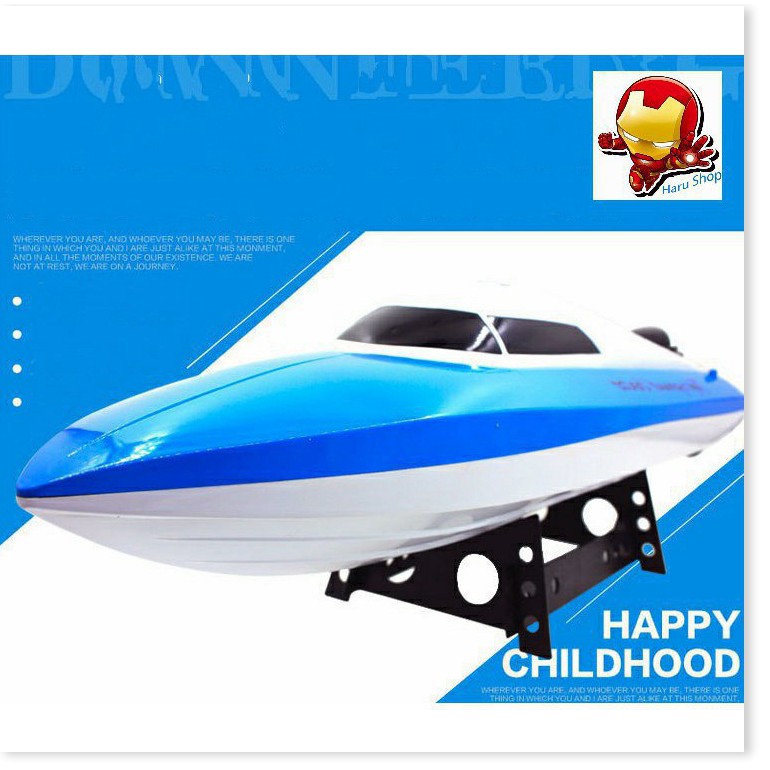 Ca nô điều khiển từ xa Racing Boat 2.4Ghz Model 802 chất liệu