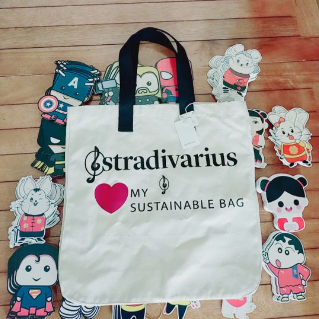 Túi Tote Stradivarius auth