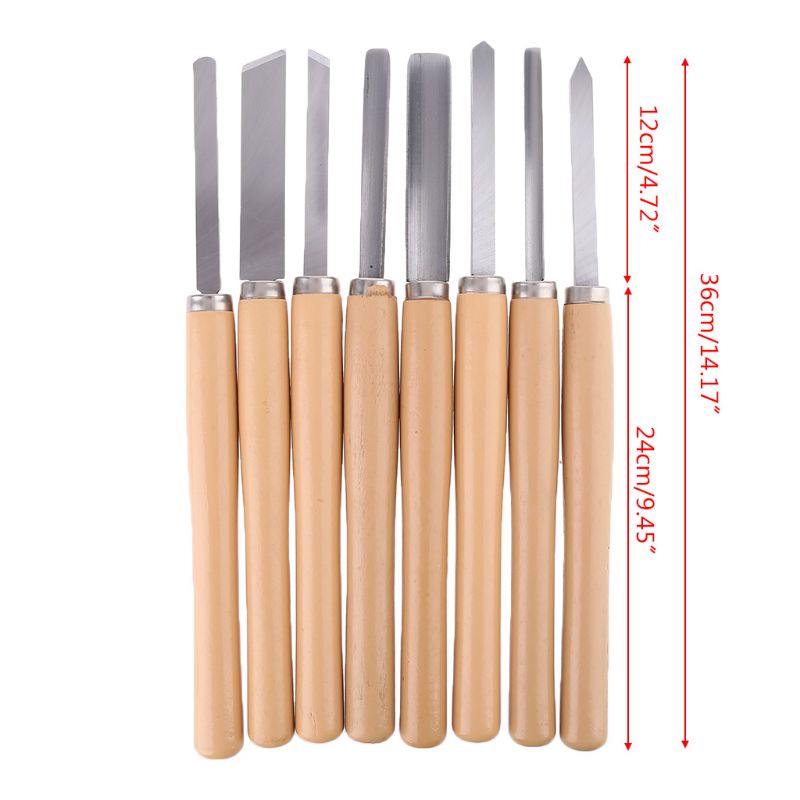 Bộ 8 Dụng Cụ Đục Lỗ Chuyên Dụng Cho Máy Tiện