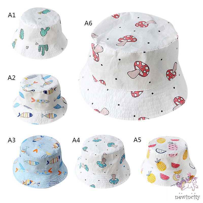 Mũ tai bèo họa tiết hoạt hình dành cho bé