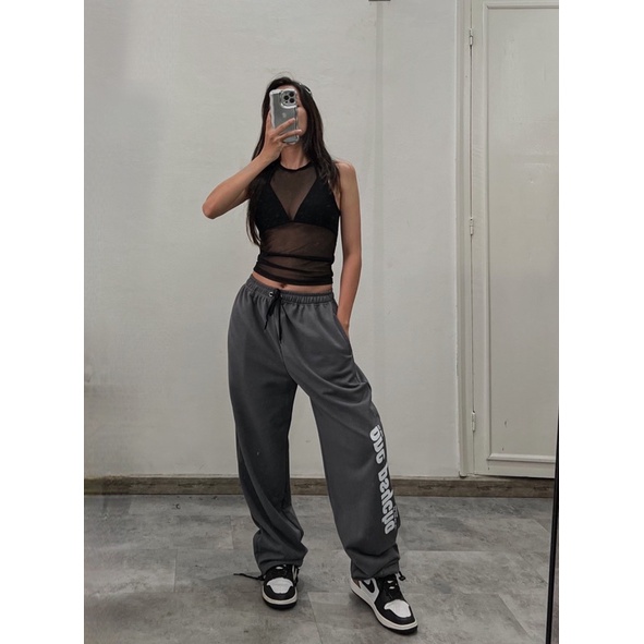 Quần thun in chữ onepsycho