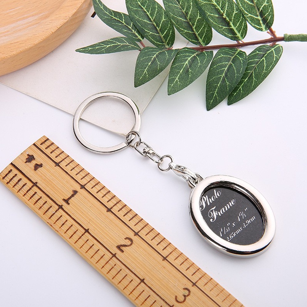 Móc khóa khung ảnh hình trái tim nhiều kiểu dáng xinh xắn JP2