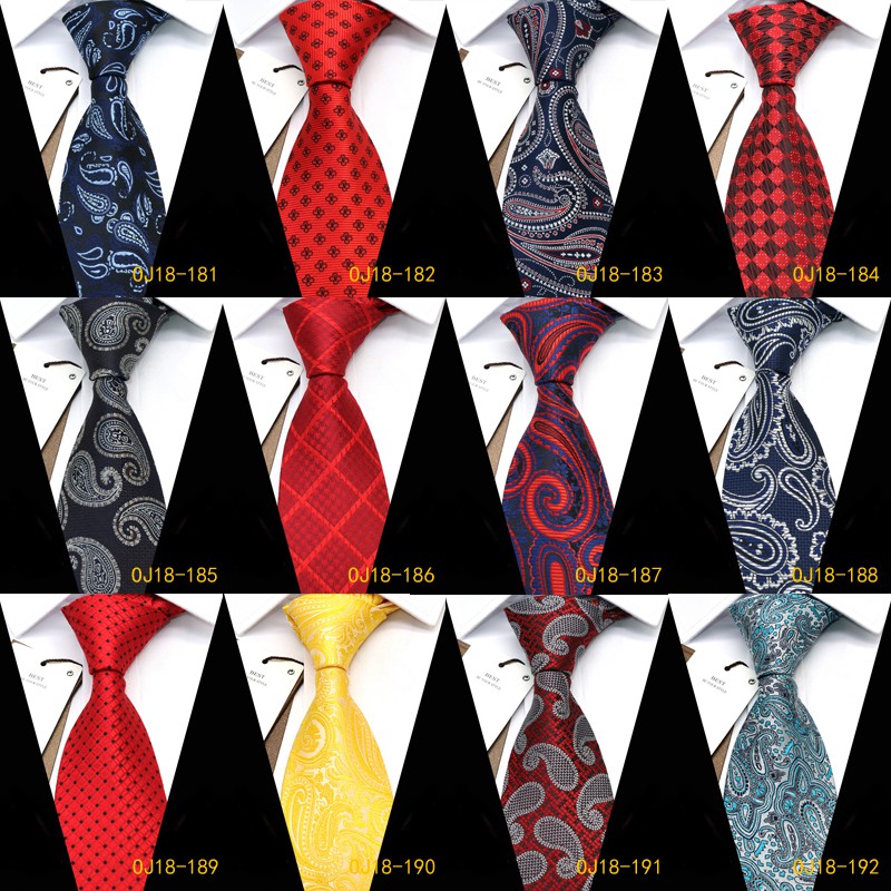 Cà Vạt 8cm Màu Sắc Thanh Lịch Dành Cho Nam