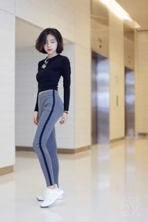 Quần legging 1 sọc AGE2X