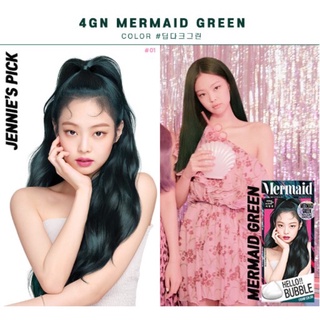 Bọt Nhuộm Tóc Hello Bubble Black Pink