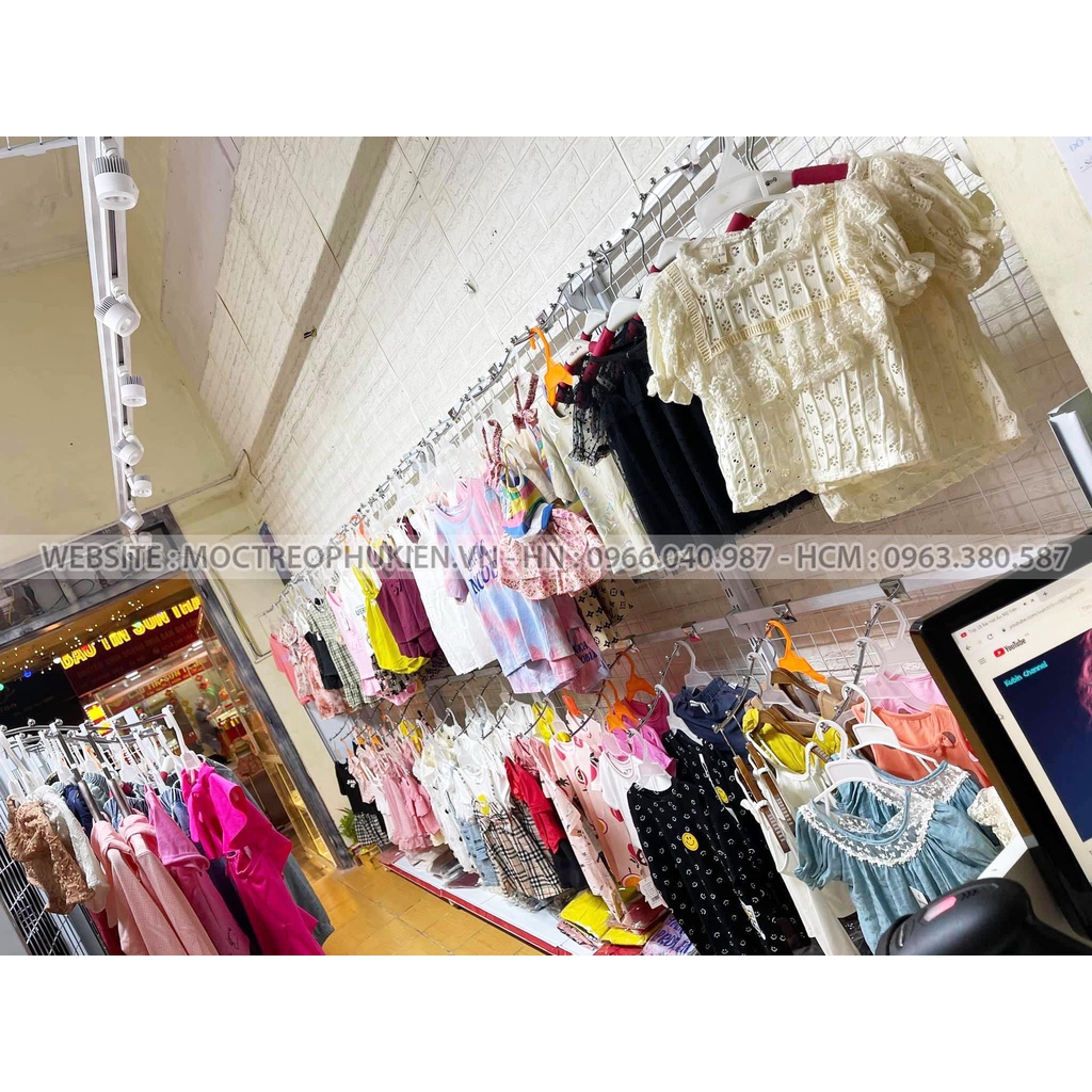 Móc Bị Treo Quần Áo Shop Thời Trang Dạng Cài Hộp Inox - E01