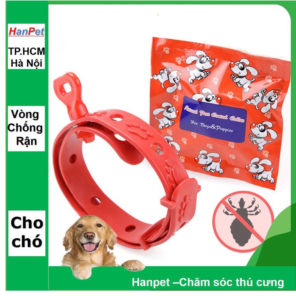 Vòng chống rận- 19k chống ve bọ chét 4 tháng cho chó mèo