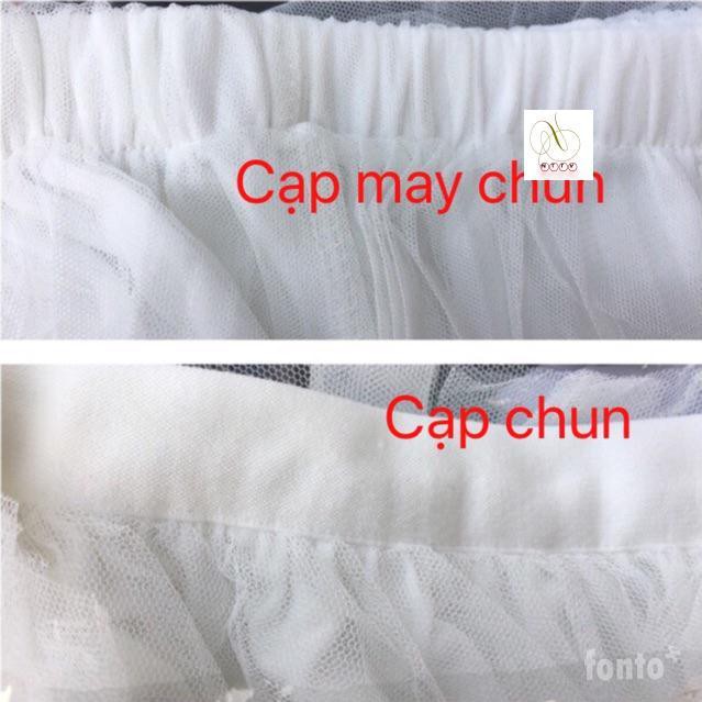 Chân váy công chúa lưới voan maxi 3 lớp hàng Quảng Châu - chân váy tutu