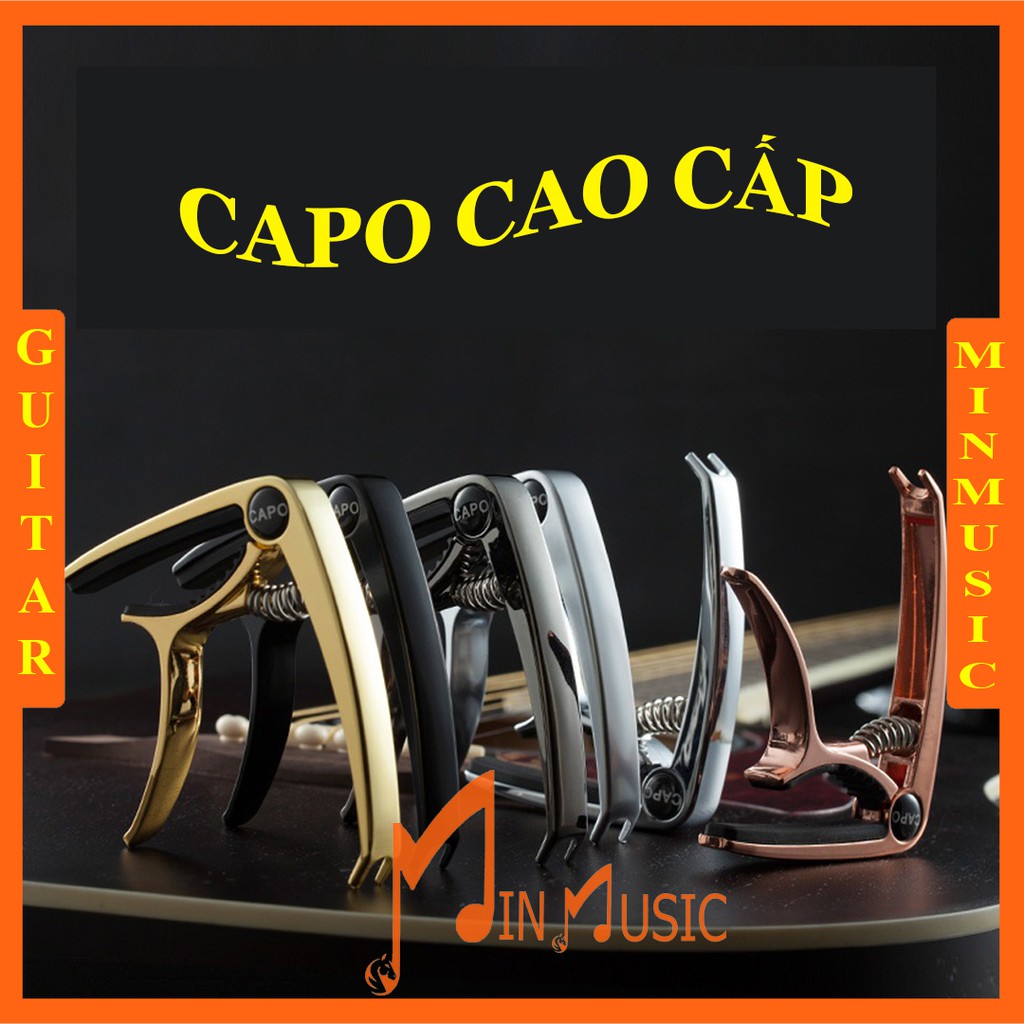 Capo guitar cao cấp Acoustic chất liệu hợp kim không gỉ