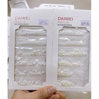 Set trai nửa gắn móng, trang trí móng nail