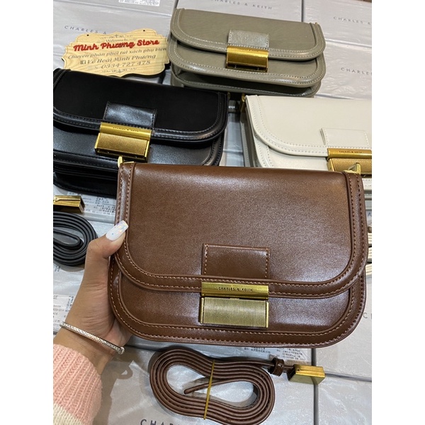 Túi đeo chéo C.K bốn màu tây cực đỉnh!!! hot hit