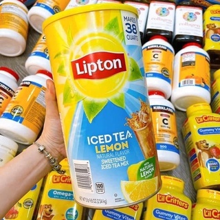 Bột hòa tan trà chanh lipton ice tea lemon 2.54kg - 9448