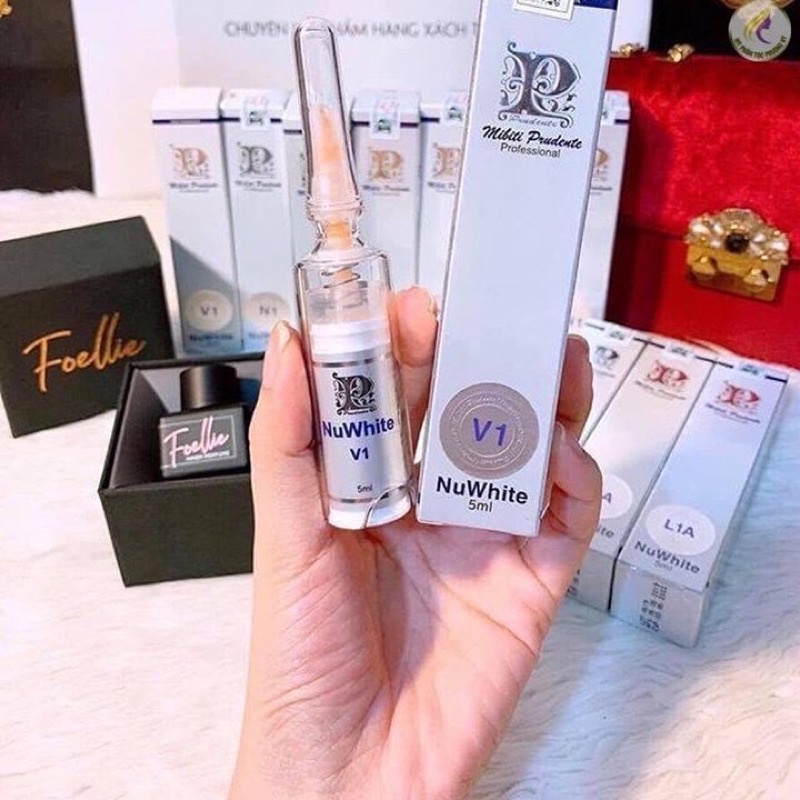 Kem Nuwhite hồng bikini V1 chính hãng