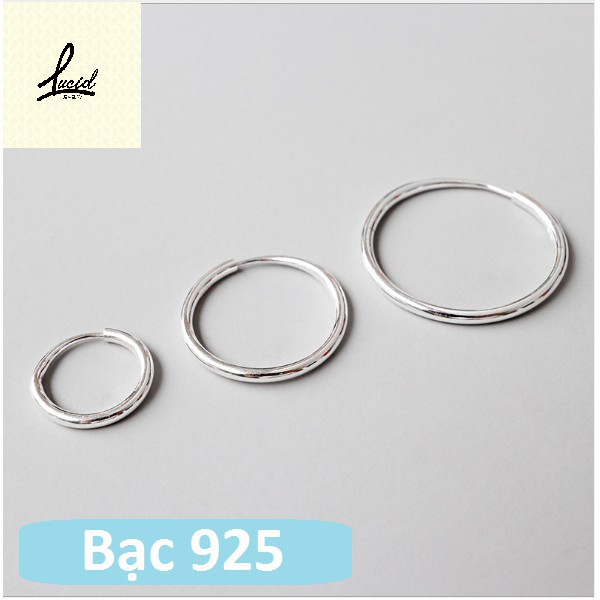 Khuyên tai Bạc Tròn chất lượng