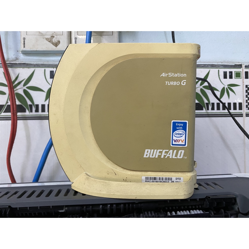 Modem Buffalo WHR-G54S Wireless Broadband Route như hình