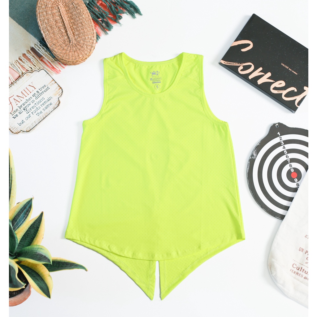 Áo Tanktop Thể Thao Nữ Cột Lưng Tập Gym, Yoga, Aerobic Thấm Hút Mồ Hôi CH038