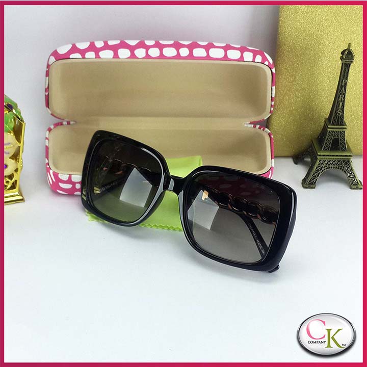 Mắt kính mát nữ thời trang chống tia UV - Tặng hộp đựng kính và khăn lau kính