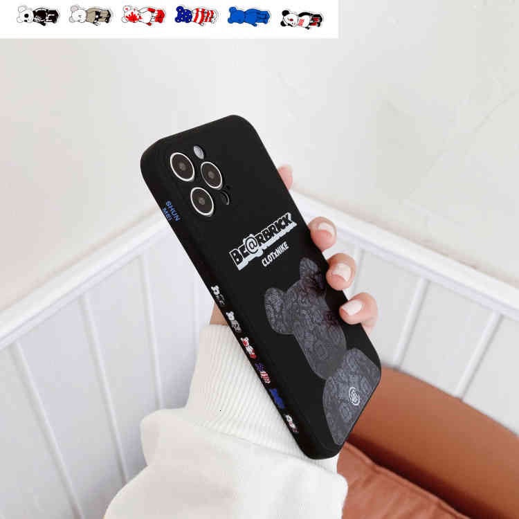 Ốp điện thoại cao su silicon mềm mịn họa tiết dễ thương thích hợp cho iphone 12 11 11promax 7 8plus se x xs xr 12promax