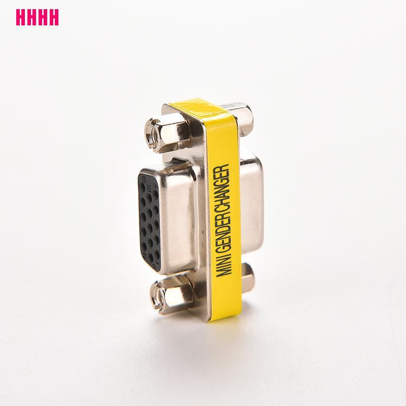 [WYL]15 pin D-Sub VGA SVGA MINI Gender Changer Adapter VGA Connector M/M F/F M/F HD15