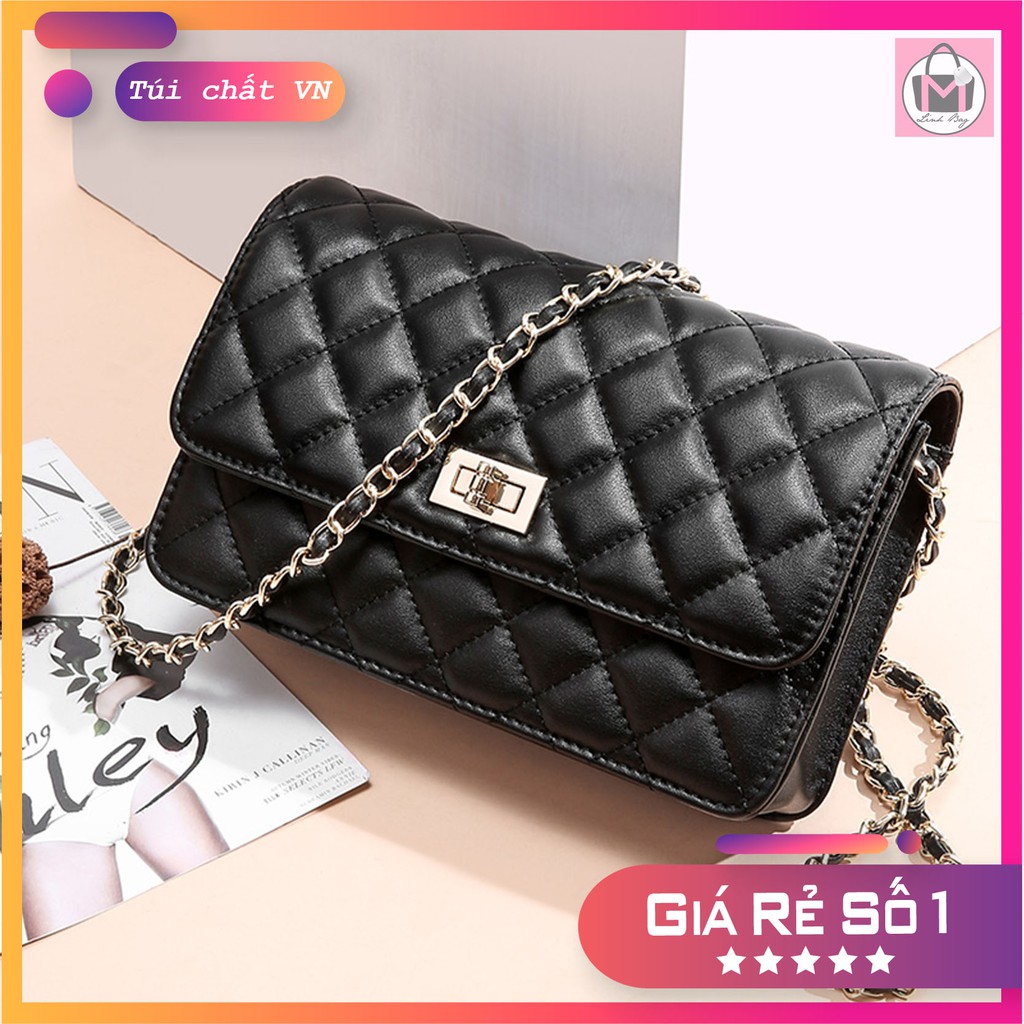 Túi Đeo Chéo Chần Trám Da Mềm Size 21 (có ẢNH THẬT) | BigBuy360 - bigbuy360.vn