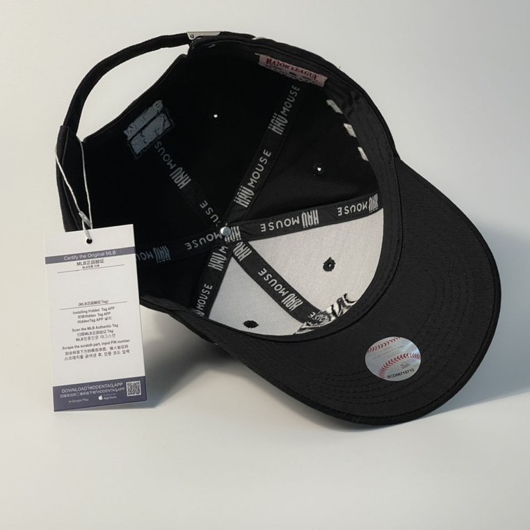 Mũ lưỡi trai, Nón kết xuất khẩu Zeni Store thêu chữ nổi N.Y Logo đen Siêu HOT Freeship, Full Hộp