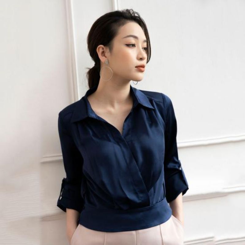 Áo sơmi nữ lụa