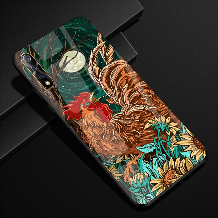 Ốp Lưng VIVO S1, S1 PRO mặt kính cường lực cao cấp thiết kế Độc Quyền