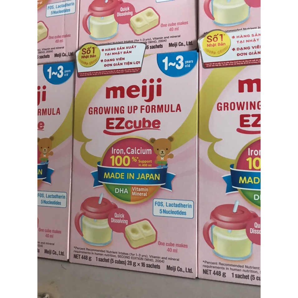 SỮA MEIJI 0/3, 800G VÀ meiji thanh 400G, 3-10 tuổi xé đai