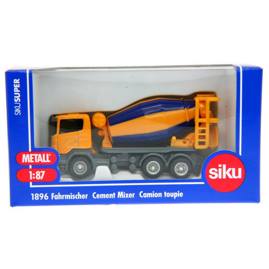 Bộ đồ chơi SIKU - Xe trộn xi măng cỡ vừa - Mã SP 1896