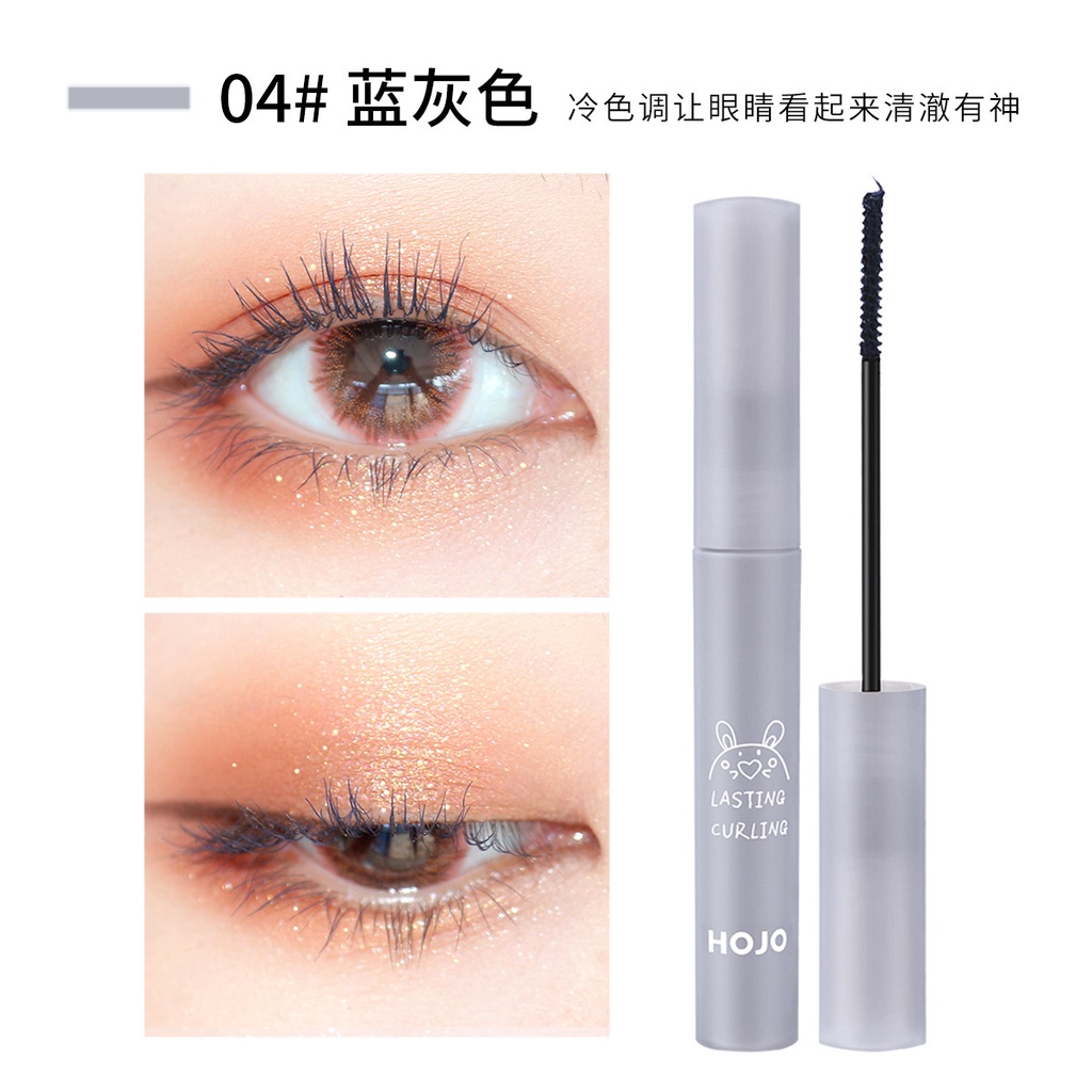 Chuốt mi đầu nhỏ HOJO gấu dễ thương mascara chuốt tơi dài nhỏ xinh không thấm nước không lem nội địa Trung