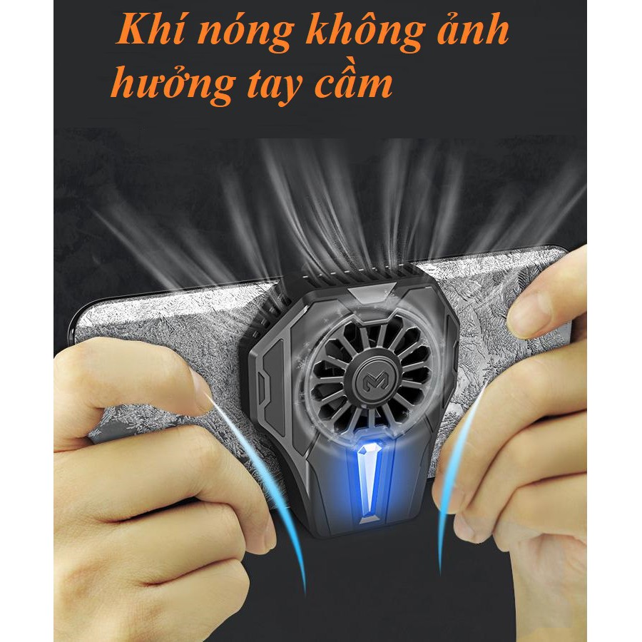 Quạt Tản Nhiệt điện thoại MEMO DL01 - Làm lạnh ngay lập tức - giảm nhiệt độ - tăng hiệu năng | BigBuy360 - bigbuy360.vn