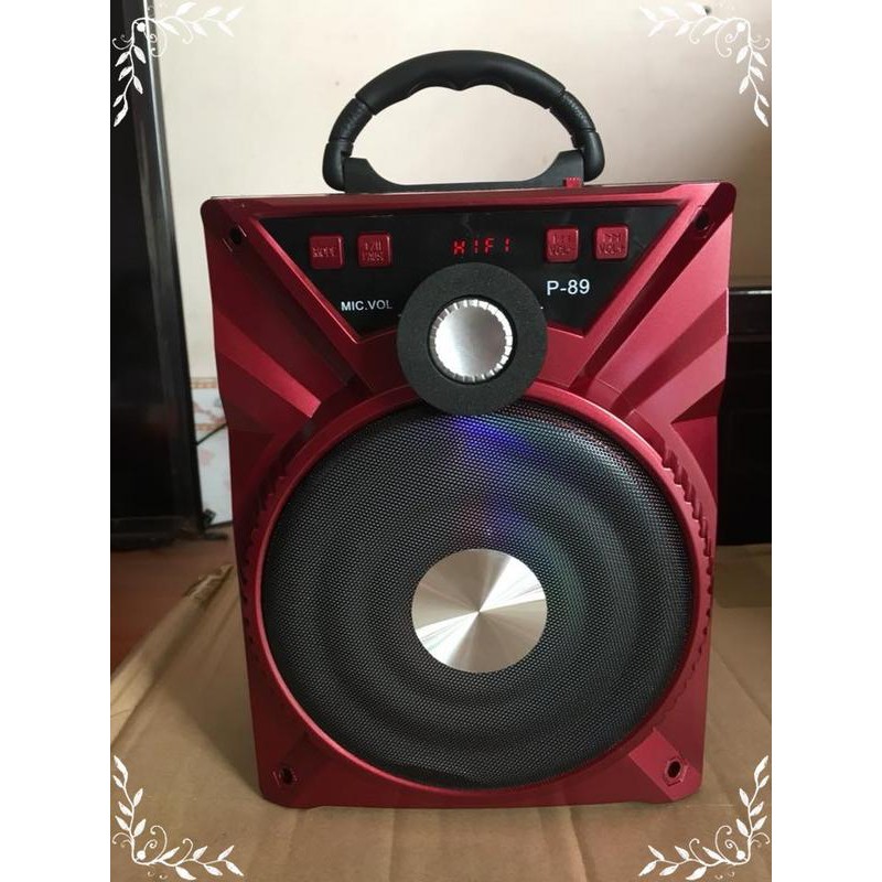 Loa bluetooth hát Karaoke Xách tay P87 P88 P89 tặng kèm Micro