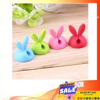 [Mã ELMSM3 giảm 20K đơn bất kì] Nút tai thỏ giữ dây sạc, tai nghe, tiện lợi, nhỏ gọn