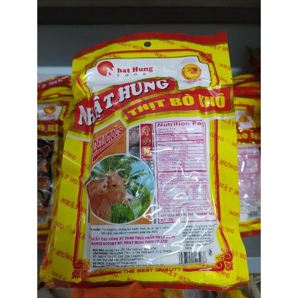 Khô bò Nhật Hưng 🐮 siêu ngon, sạch sẽ | BigBuy360 - bigbuy360.vn