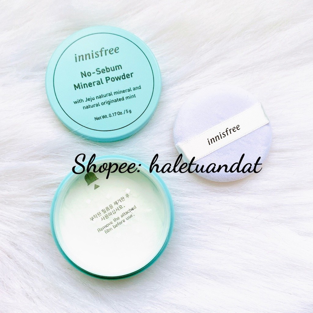 Phấn Phủ Bột kiềm dầu  Innisfree No Sebum Mineral + Blur Powder | BigBuy360 - bigbuy360.vn