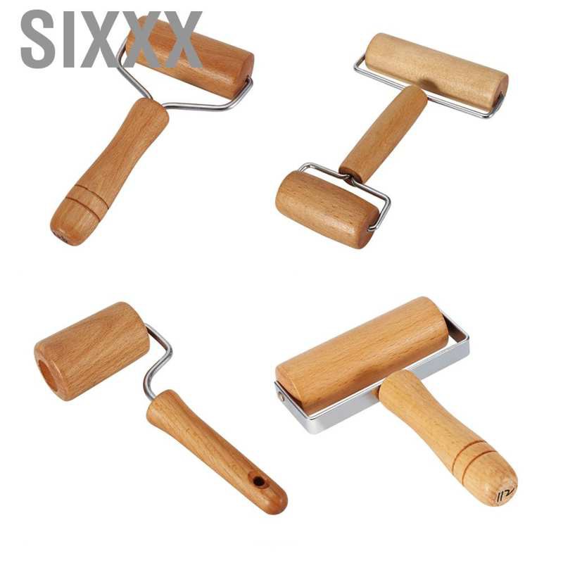 Cây Lăn Bột Làm Bánh Bằng Gỗ