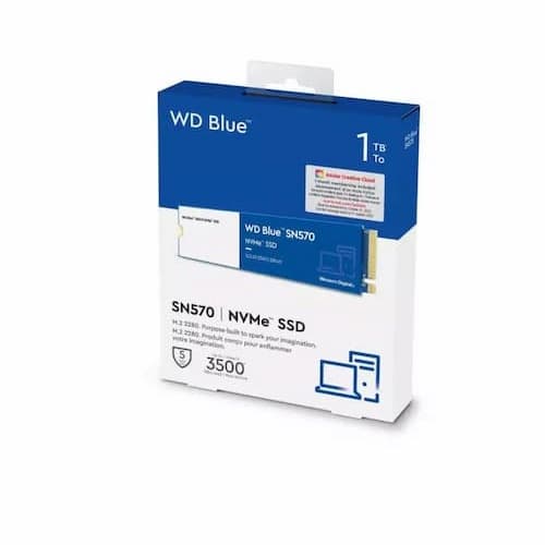 [Mã SKAMELW245 giảm 10% đơn 250K] Ổ cứng SSD WD Blue SN570 M2 2280 PCIe NVMe Gen3x4 Chính Hãng WD | BigBuy360 - bigbuy360.vn