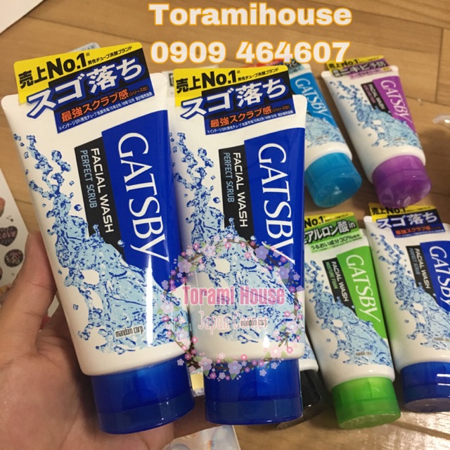 Sữa rửa mặt Gatsby cho Nam