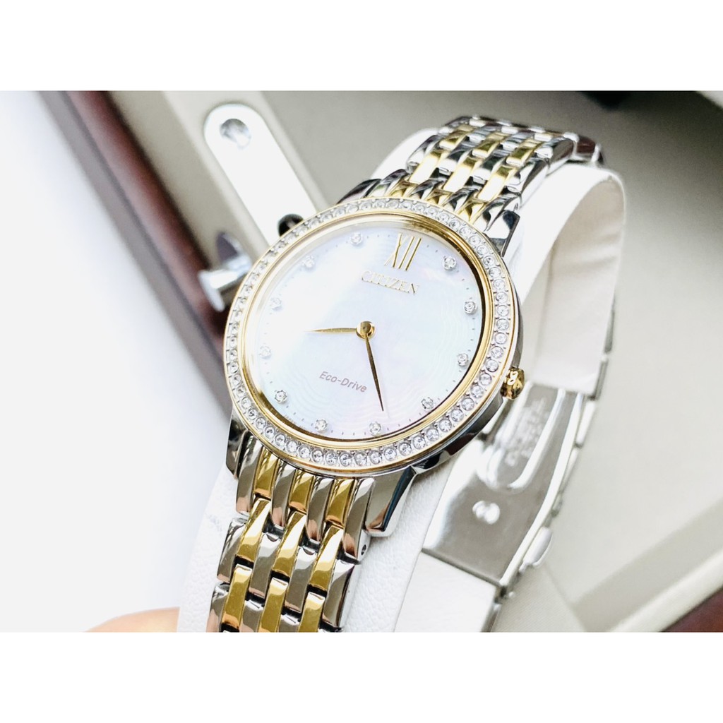 Đồng hồ nữ chính hãng Citizen Eco-Drive Women's EX1484-57D