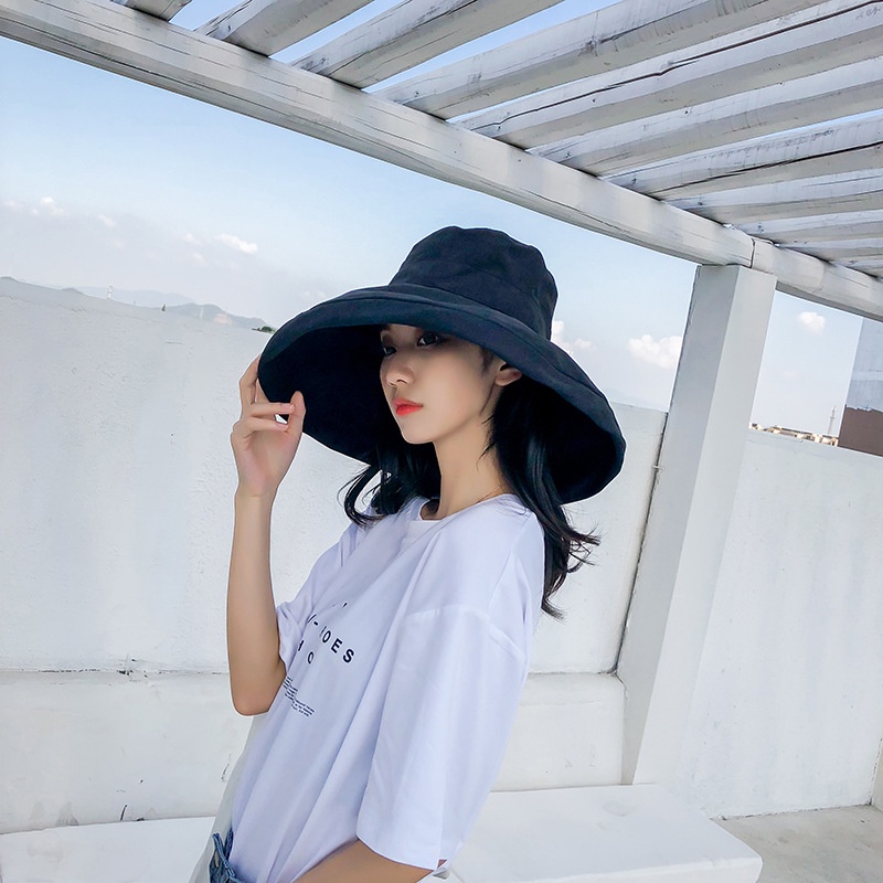 Nón Chống Nắng Vành Rộng Trơn P1773